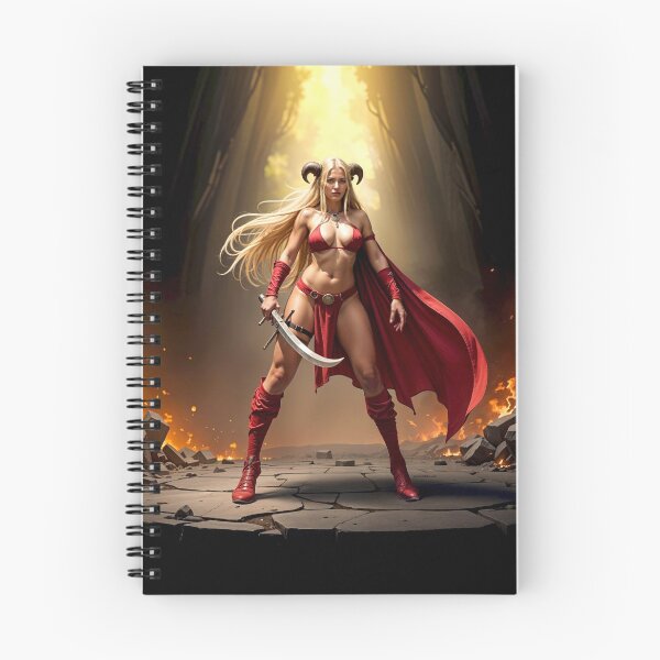 Item preview, Sexy Demon Warrior Girl designed and sold by FotoLibreStudio.