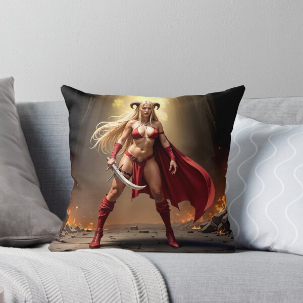Item preview, Sexy Demon Warrior Girl designed and sold by FotoLibreStudio.