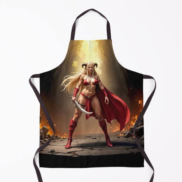 Item preview, Sexy Demon Warrior Girl designed and sold by FotoLibreStudio.