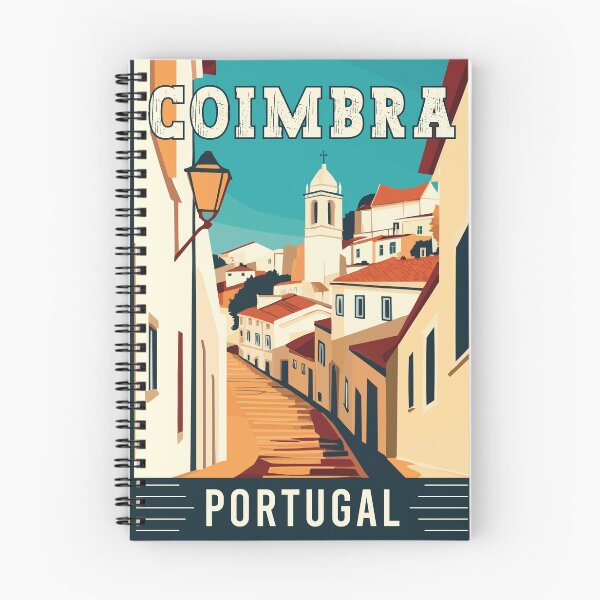 Item preview, Discover Coimbra in Portugal - Timeless Travel Art designed and sold by turtlestart.