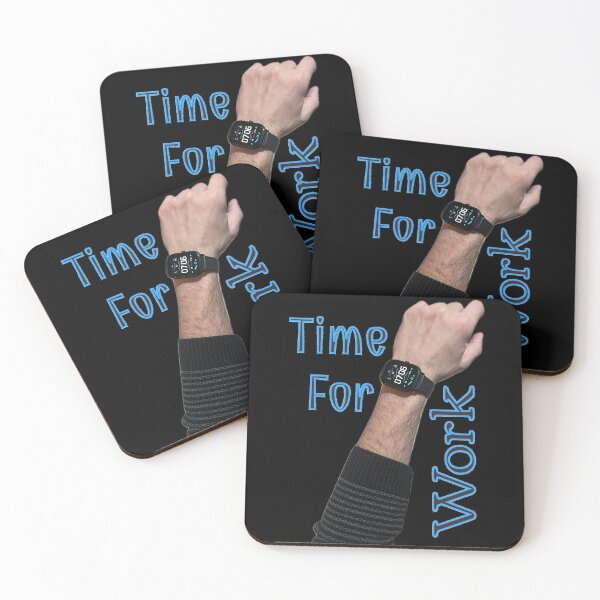 Item preview, Time for work designed and sold by AmkonyDesign.