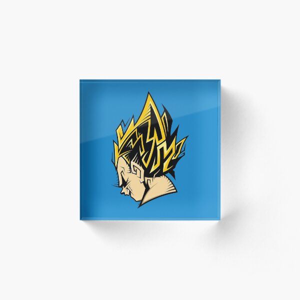 Vegeta SSJ Acrylic Block