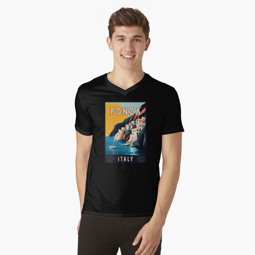 Item preview, V-Neck T-Shirt designed and sold by turtlestart.