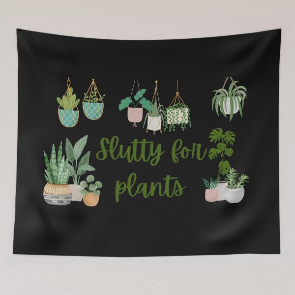 Item preview, Slutty for Plants designed and sold by Mushroom Patch Designs.