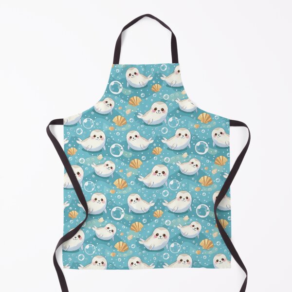 Item preview, Cute Seal Pattern designed and sold by palaco210.