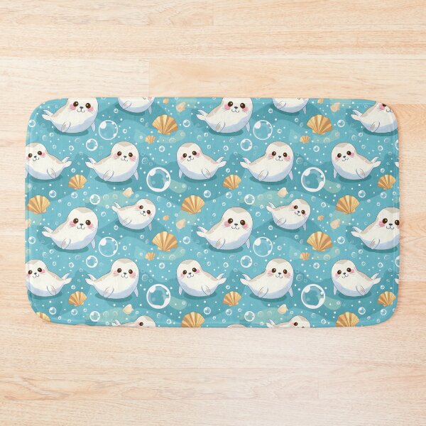Item preview, Cute Seal Pattern designed and sold by palaco210.