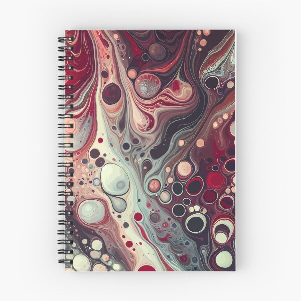 Item preview, Marbled abstract, paper marbling,patterns that mimic the fluidity of water or the veining found in natural stone like marble or agate designed and sold by Collagedream.