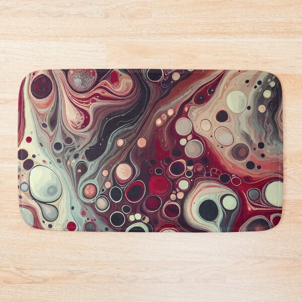 Item preview, Marbled abstract, paper marbling,patterns that mimic the fluidity of water or the veining found in natural stone like marble or agate designed and sold by Collagedream.