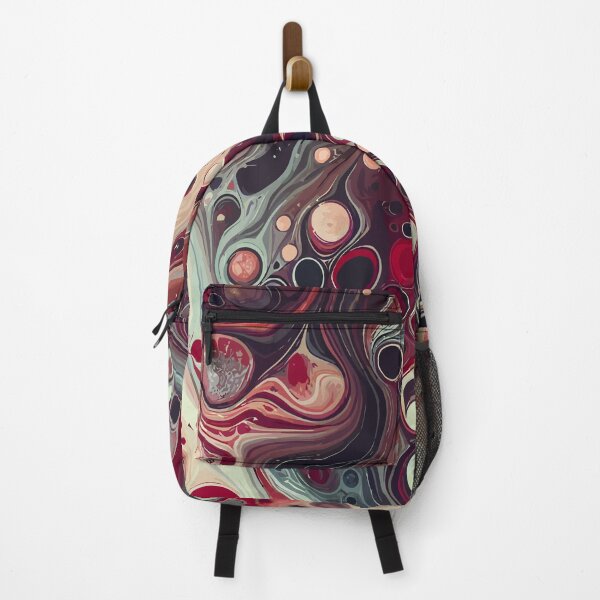 Item preview, Marbled abstract, paper marbling,patterns that mimic the fluidity of water or the veining found in natural stone like marble or agate designed and sold by Collagedream.