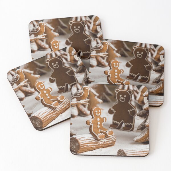 Item preview, Gingerbread Animals in a Sugary Forest designed and sold by McVrax.