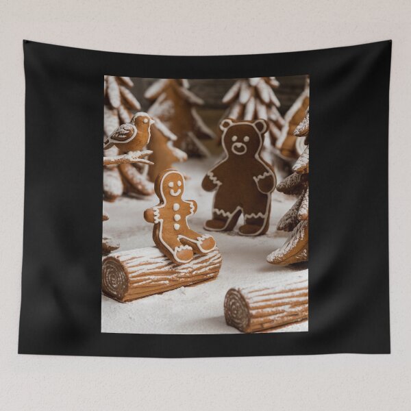 Item preview, Gingerbread Animals in a Sugary Forest designed and sold by McVrax.