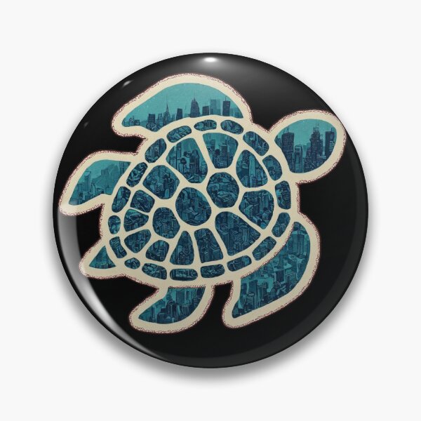 Item preview,  The City That Never Sleeps... on a Turtle's Back designed and sold by MOONE FLOWER.