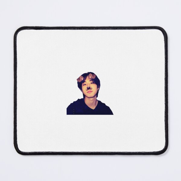 Item preview, Han Snapchat Dog Filter - Stray Kids Sticker designed and sold by yamiletb141.