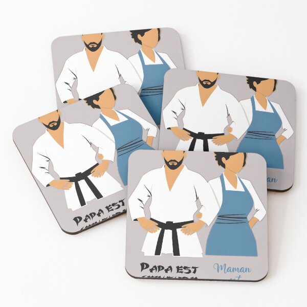 Item preview, Dad is a black belt Mom is a cordon bleu designed and sold by Georgiale.