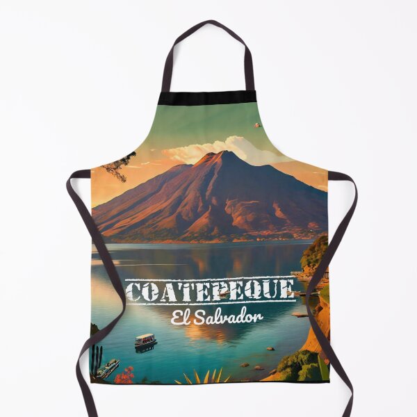 Item preview, Wall  Art El Salvador | Coatepeque Lake Travel Vintage Poster designed and sold by kestrada2906.