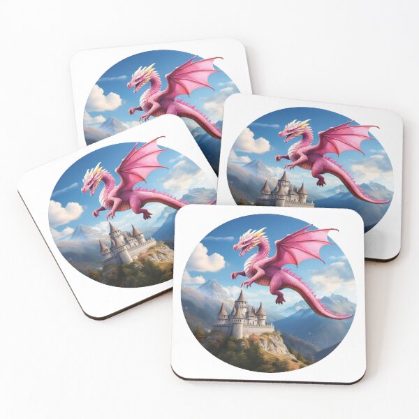 Item preview, Pink Dragon designed and sold by ChippyChics.