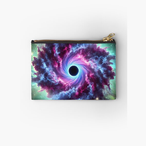 Item preview, "Vibrant nebula and glowing black hole." designed and sold by OrbitOdyssey.