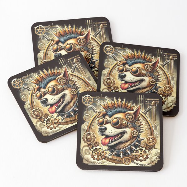 Item preview, Steampunk Dogs Rebellious. punk' in steampunk designed and sold by WearitToday.