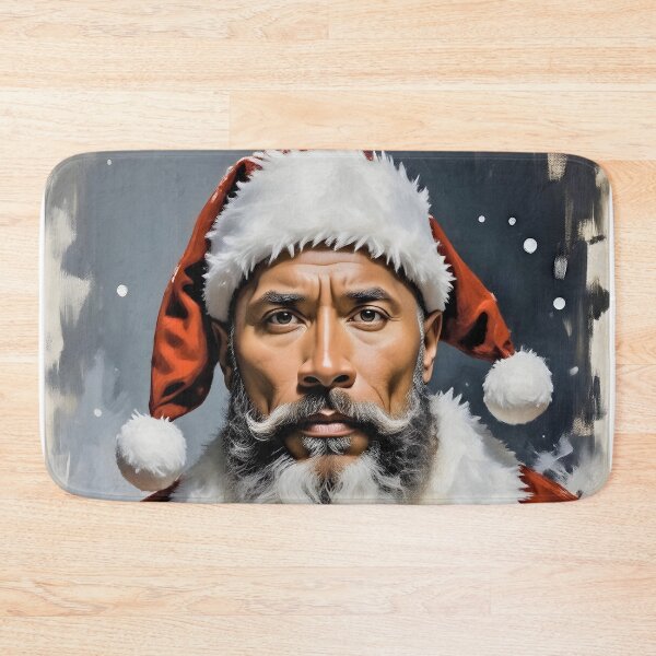 Item preview, Dwayne Johnson as Santa Claus designed and sold by bogfl.