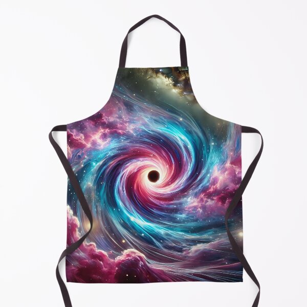 Item preview, "Swirling nebula and glowing black hole." designed and sold by OrbitOdyssey.