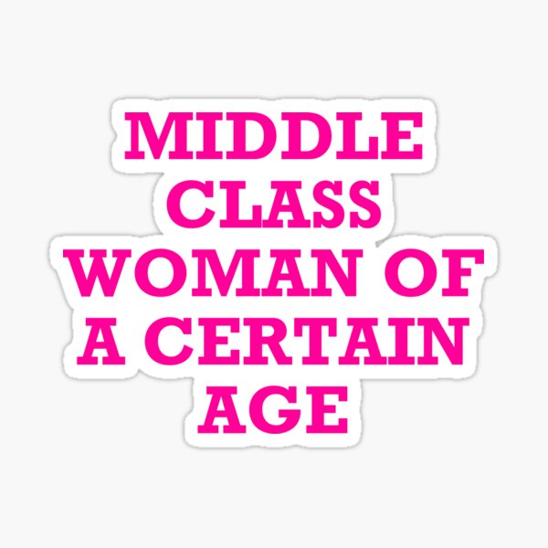 Item preview, Middle class woman of a certain age designed and sold by Fern-and-Fyre.