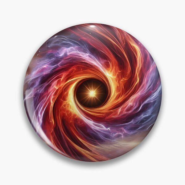 Item preview, "Rotating nebula with vibrant cosmic colors." designed and sold by OrbitOdyssey.