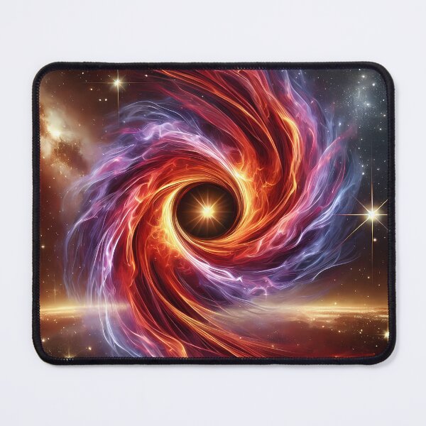 Item preview, "Rotating nebula with vibrant cosmic colors." designed and sold by OrbitOdyssey.
