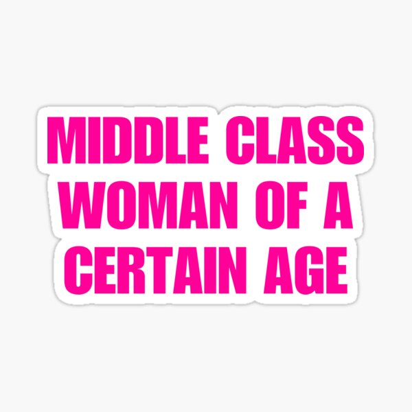 Item preview, Middle class woman of a certain age designed and sold by Fern-and-Fyre.