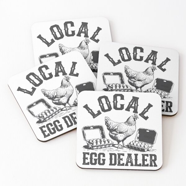 Item preview, Local Egg Dealer Farmer designed and sold by OskarArts.