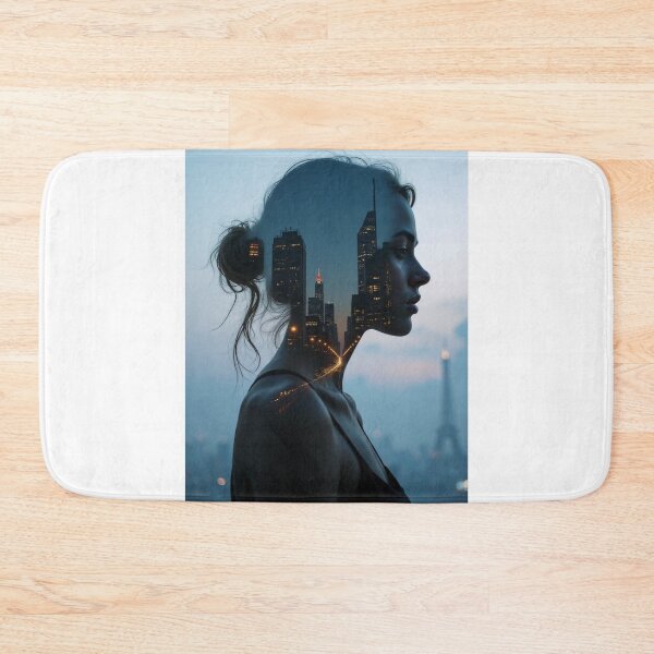 Item preview, Loneliness in the heart of the metropolis designed and sold by ArtCreator2023.