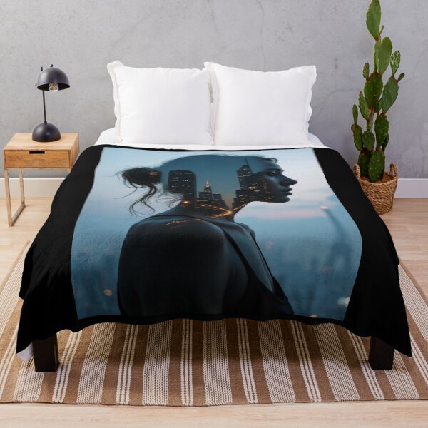 Item preview, Loneliness in the heart of the metropolis designed and sold by ArtCreator2023.