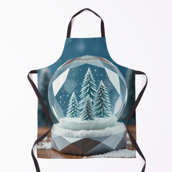 Item preview, Geometric Snow Globe - Modern Festive Artwork designed and sold by ItheMattI.