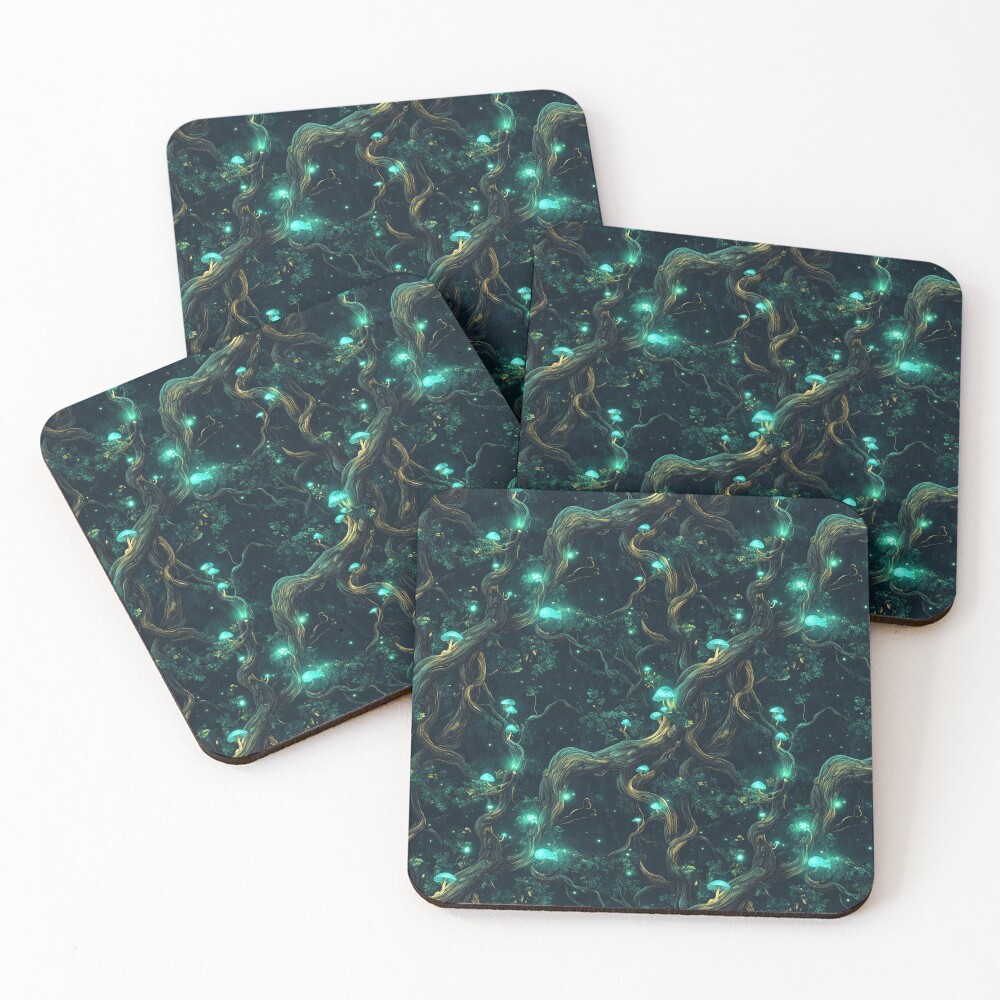 Item preview, Coasters (Set of 4) designed and sold by WonderfulWolves.