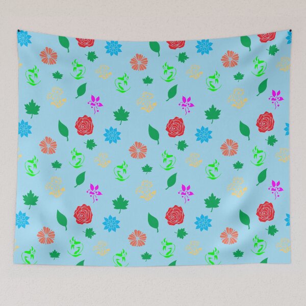 Item preview, Groovy Garden Grove: A whimsical pattern with flowers and leaves in vibrant colors, creating a magical and dreamy atmosphere Gift. designed and sold by Grang Art Artistic Designs.
