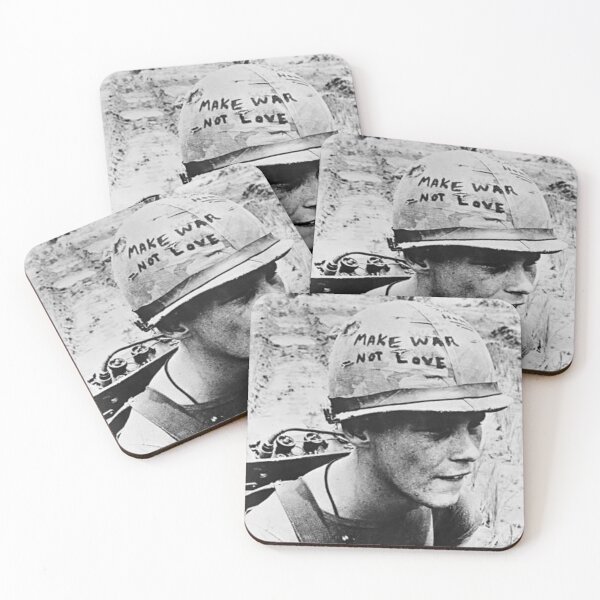 Item preview, Make War Not Love designed and sold by KrypticKlothing.