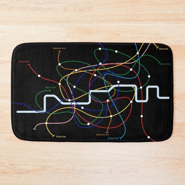Item preview, London map underground designed and sold by oliver polanski.