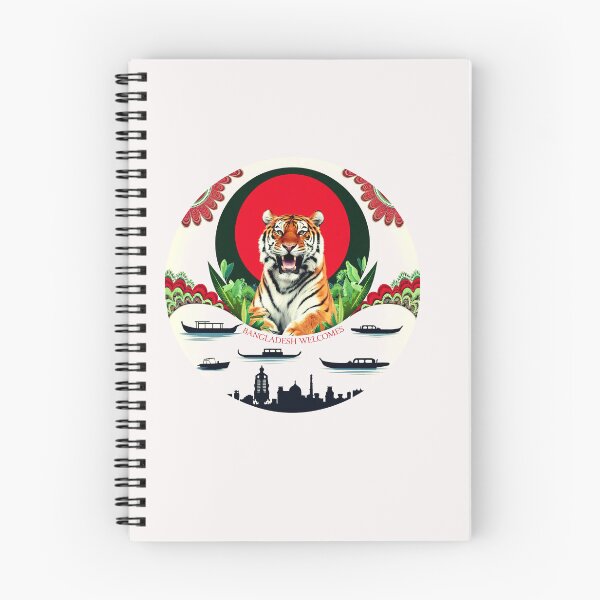 Item preview,  Bangladesh Welcomes Flag Map Dhaka, Sundarbans, designed and sold by AnimalsDH305.