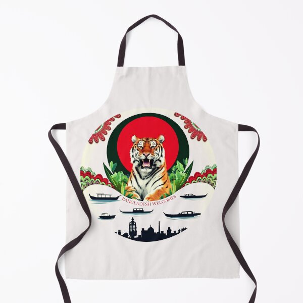 Item preview,  Bangladesh Welcomes Flag Map Dhaka, Sundarbans, designed and sold by AnimalsDH305.