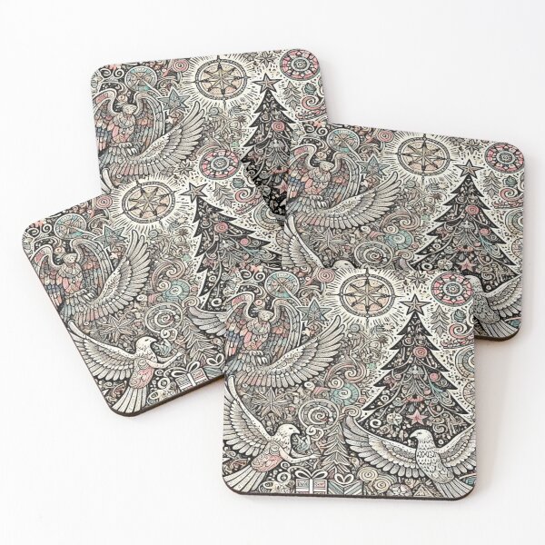 Item preview, Fragmented Forest of Enchanted Wings – Perfect Holiday Gift,Cadeau de vacances, Regalo de vacaciones, Festtagsgeschenk designed and sold by Imaginarium of Chaos falcon88 .