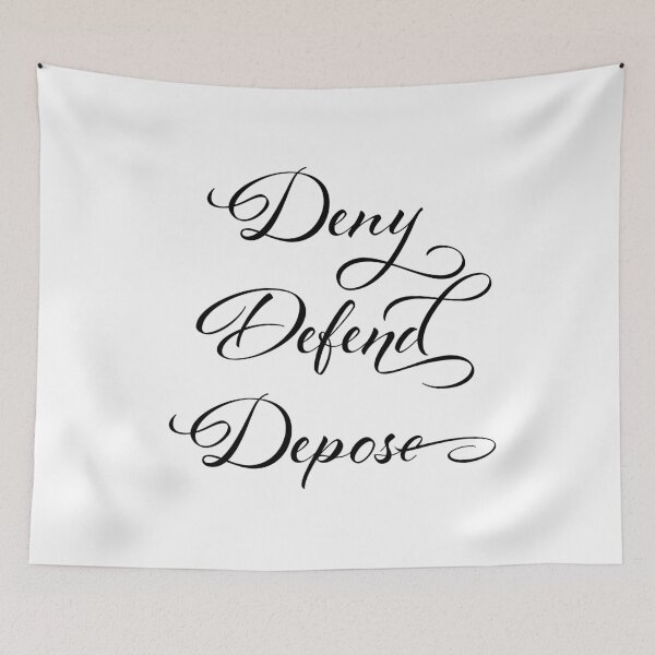 Item preview, Deny Defend Depose designed and sold by wisestwol.