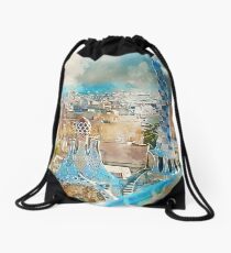 Barcelona, Parc Guell Drawstring Bag