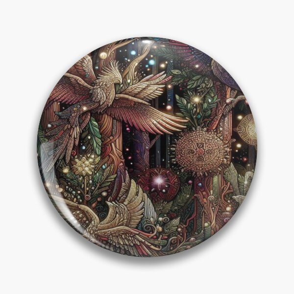 Item preview, "Shields and Wings of the Mystic Woods – Perfect Holiday Gift,Cadeau de vacances, Regalo de vacaciones, Festtagsgeschenk designed and sold by Imaginarium of Chaos falcon88 .