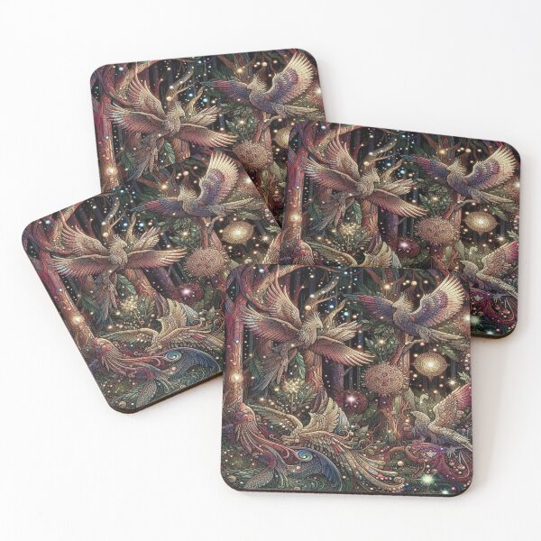 Item preview, "Shields and Wings of the Mystic Woods – Perfect Holiday Gift,Cadeau de vacances, Regalo de vacaciones, Festtagsgeschenk designed and sold by Imaginarium of Chaos falcon88 .