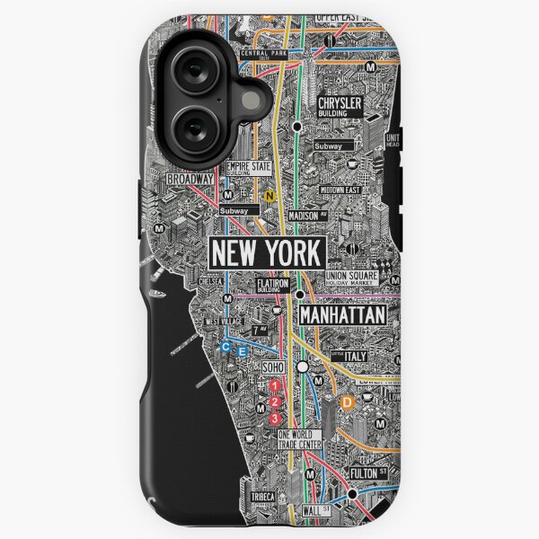 Item preview, New York subway map designed and sold by oliver polanski.