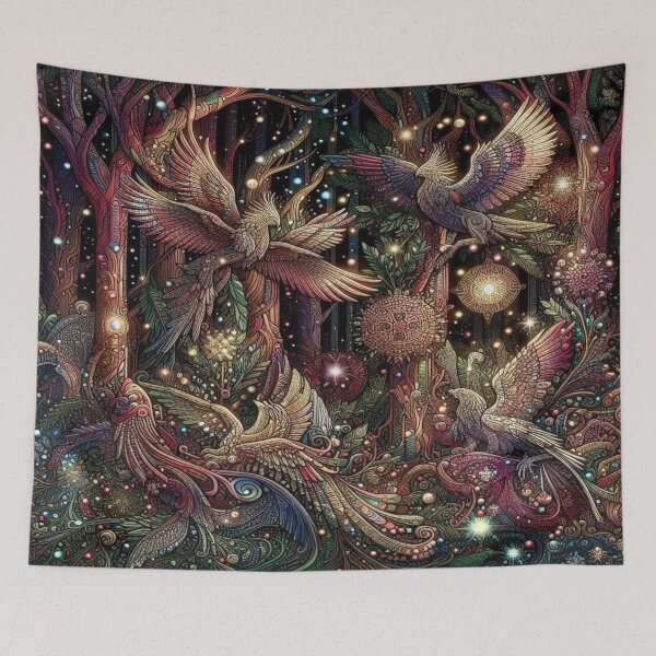 Item preview, "Shields and Wings of the Mystic Woods – Perfect Holiday Gift,Cadeau de vacances, Regalo de vacaciones, Festtagsgeschenk designed and sold by Imaginarium of Chaos falcon88 .