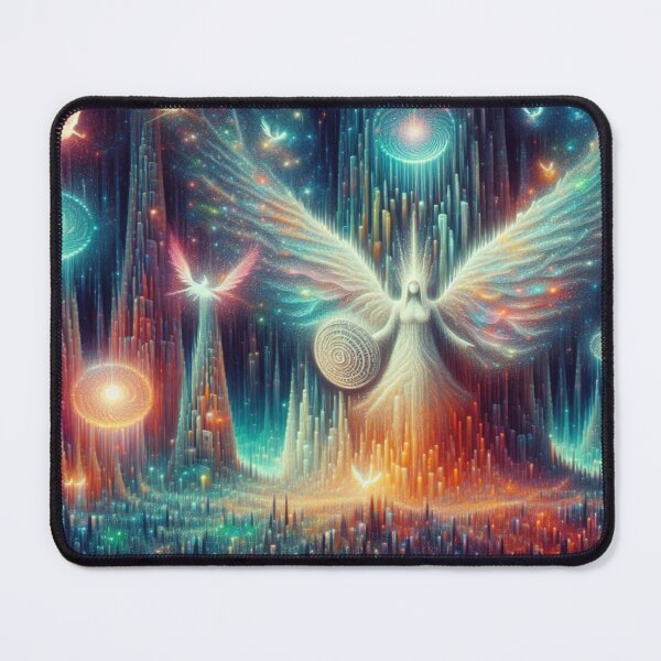 Item preview, Spirits and Shields in the Mystic Glade – Perfect Holiday Gift,Cadeau de vacances, Regalo de vacaciones, Festtagsgeschenk designed and sold by Imaginarium of Chaos falcon88 .
