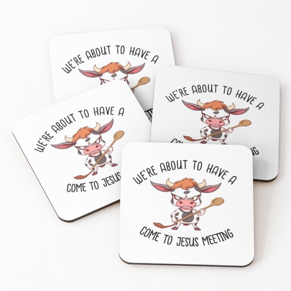 Item preview, Mad Mama Cow About To Have A Come To Jesus Meeting designed and sold by Bigfoot T-Shirt Co..