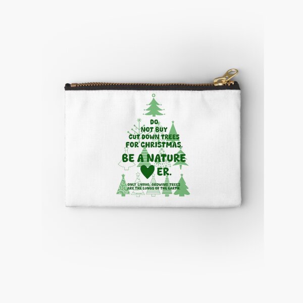 Item preview, DO NOT BUY CUT DOWN TREES FOR CHRISTMAS. BE A NATURE LOVER, Unique designed and sold by villacreativa.
