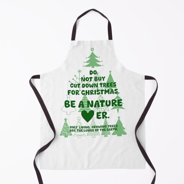 Item preview, DO NOT BUY CUT DOWN TREES FOR CHRISTMAS. BE A NATURE LOVER, Unique designed and sold by villacreativa.