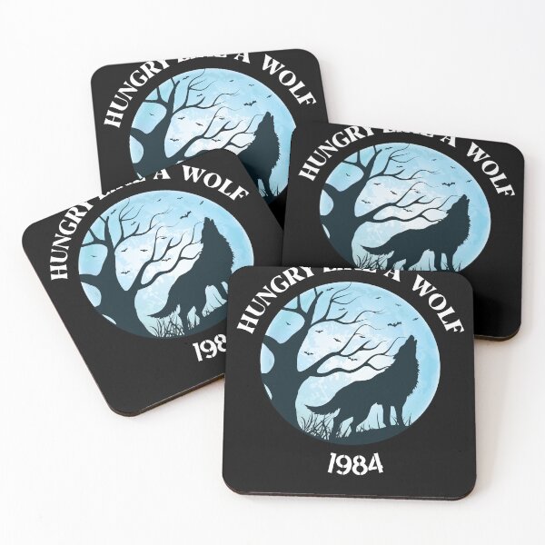Item preview, HUNGRY LIKE A WOLF -- 1984 -- designed and sold by MEDIA PUBLISHER.